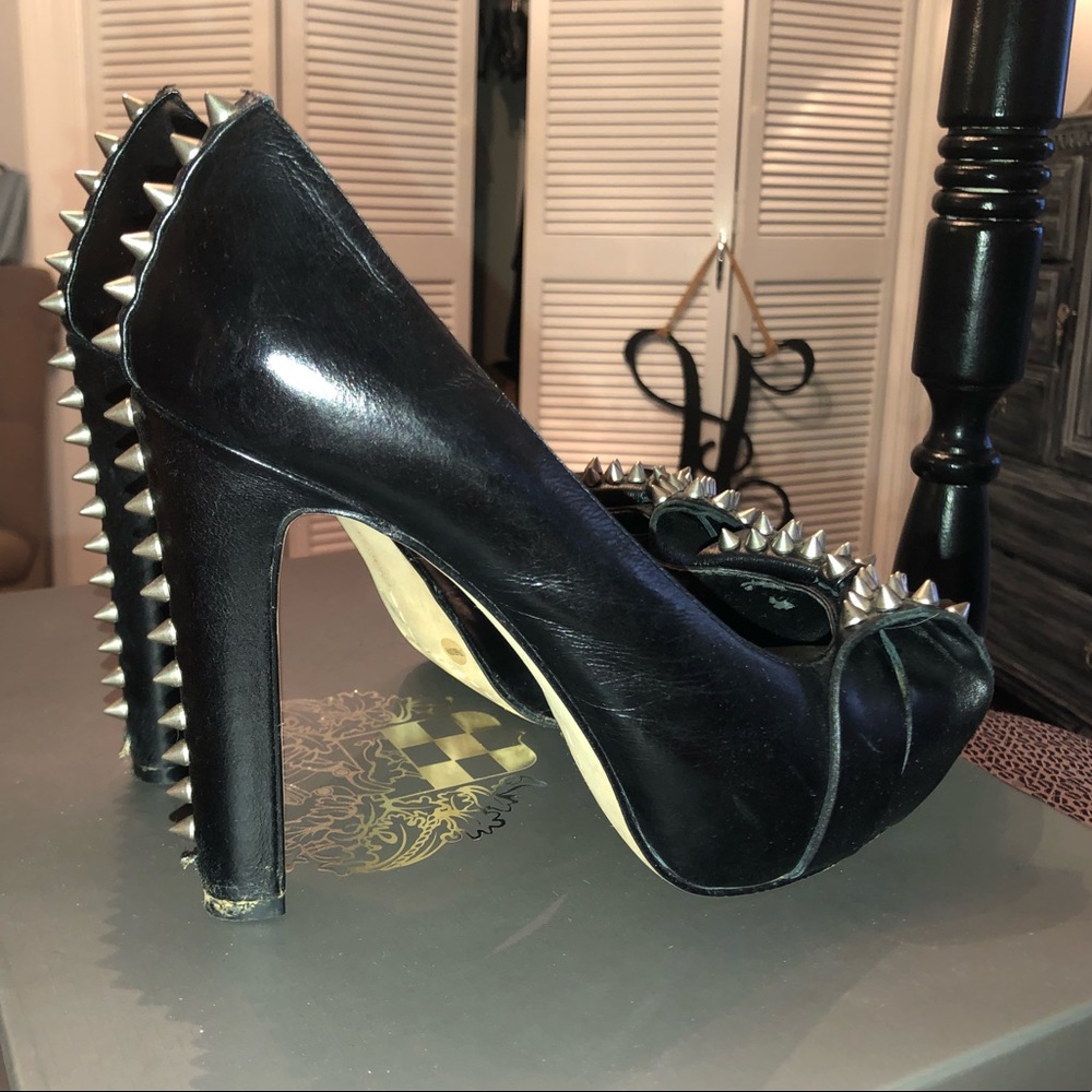 Vince Camuto Platform Spiked Heels